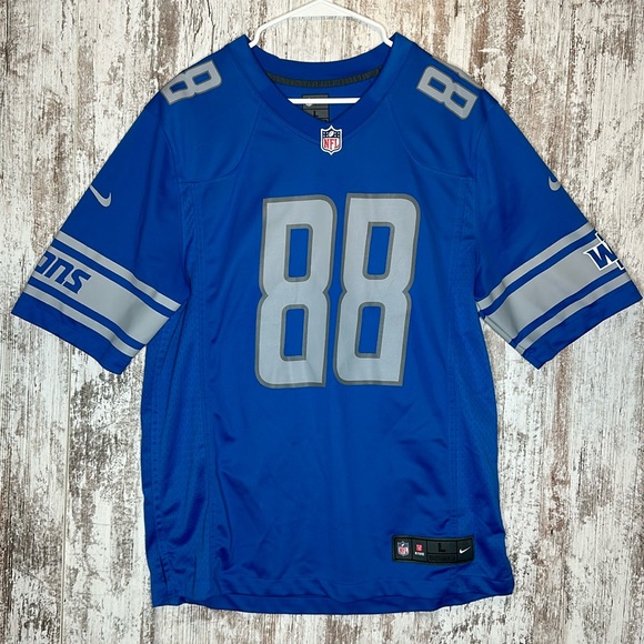 Nike NFL On Field Detroit Lions #88 TJ Hockenson WCF Jersey #88 Sz L - Picture 1 of 6